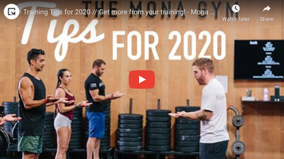 Training Tips for 2020