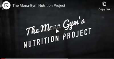 What is the Mona Gym Nutrition Project?